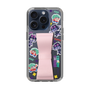 スリムプロテクションケース - STAND & RING RIBBON Sakura Pink［ キャンディーカリエス - ステッカー ］