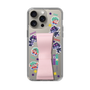 スリムプロテクションケース - STAND & RING RIBBON Sakura Pink［ キャンディーカリエス - ステッカー ］