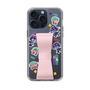 スリムプロテクションケース - STAND & RING RIBBON Sakura Pink［ キャンディーカリエス - ステッカー ］