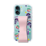 スリムプロテクションケース - STAND & RING RIBBON Sakura Pink［ キャンディーカリエス - ステッカー ］