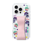 スリムプロテクションケース - STAND & RING RIBBON Sakura Pink［ キャンディーカリエス - ステッカー ］