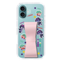 スリムプロテクションケース - STAND & RING RIBBON Sakura Pink［ キャンディーカリエス - ステッカー ］