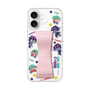 スリムプロテクションケース - STAND & RING RIBBON Sakura Pink［ キャンディーカリエス - ステッカー ］