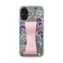 スリムプロテクションケース - STAND & RING RIBBON Sakura Pink［ キャンディーカリエス - ステッカー ］