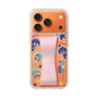 スリムプロテクションケース - STAND & RING RIBBON Sakura Pink［ キャンディーカリエス - ステッカー ］