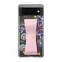スリムプロテクションケース - STAND & RING RIBBON Sakura Pink［ キャンディーカリエス - ステッカー ］