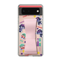 スリムプロテクションケース - STAND & RING RIBBON Sakura Pink［ キャンディーカリエス - ステッカー ］