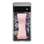 スリムプロテクションケース - STAND & RING RIBBON Sakura Pink［ キャンディーカリエス - ステッカー ］