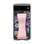 スリムプロテクションケース - STAND & RING RIBBON Sakura Pink［ キャンディーカリエス - ステッカー ］