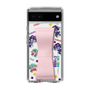 スリムプロテクションケース - STAND & RING RIBBON Sakura Pink［ キャンディーカリエス - ステッカー ］