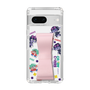 スリムプロテクションケース - STAND & RING RIBBON Sakura Pink［ キャンディーカリエス - ステッカー ］