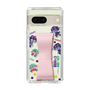 スリムプロテクションケース - STAND & RING RIBBON Sakura Pink［ キャンディーカリエス - ステッカー ］