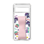 スリムプロテクションケース - STAND & RING RIBBON Sakura Pink［ キャンディーカリエス - ステッカー ］