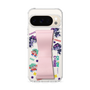 スリムプロテクションケース - STAND & RING RIBBON Sakura Pink［ キャンディーカリエス - ステッカー ］