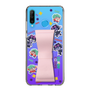スリムプロテクションケース - STAND & RING RIBBON Sakura Pink［ キャンディーカリエス - ステッカー ］