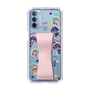 スリムプロテクションケース - STAND & RING RIBBON Sakura Pink［ キャンディーカリエス - ステッカー ］