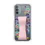スリムプロテクションケース - STAND & RING RIBBON Sakura Pink［ キャンディーカリエス - ステッカー ］