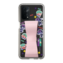 スリムプロテクションケース - STAND & RING RIBBON Sakura Pink［ キャンディーカリエス - ステッカー ］