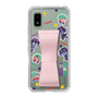スリムプロテクションケース - STAND & RING RIBBON Sakura Pink［ キャンディーカリエス - ステッカー ］