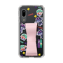 スリムプロテクションケース - STAND & RING RIBBON Sakura Pink［ キャンディーカリエス - ステッカー ］