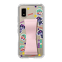 スリムプロテクションケース - STAND & RING RIBBON Sakura Pink［ キャンディーカリエス - ステッカー ］