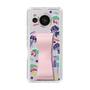 スリムプロテクションケース - STAND & RING RIBBON Sakura Pink［ キャンディーカリエス - ステッカー ］