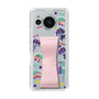 スリムプロテクションケース - STAND & RING RIBBON Sakura Pink［ キャンディーカリエス - ステッカー ］