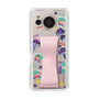 スリムプロテクションケース - STAND & RING RIBBON Sakura Pink［ キャンディーカリエス - ステッカー ］