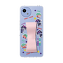 スリムプロテクションケース - STAND & RING RIBBON Sakura Pink［ キャンディーカリエス - ステッカー ］