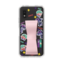 スリムプロテクションケース - STAND & RING RIBBON Sakura Pink［ キャンディーカリエス - ステッカー ］