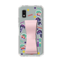 スリムプロテクションケース - STAND & RING RIBBON Sakura Pink［ キャンディーカリエス - ステッカー ］