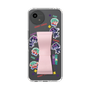 スリムプロテクションケース - STAND & RING RIBBON Sakura Pink［ キャンディーカリエス - ステッカー ］