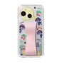 スリムプロテクションケース - STAND & RING RIBBON Sakura Pink［ キャンディーカリエス - ステッカー ］
