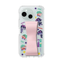 スリムプロテクションケース - STAND & RING RIBBON Sakura Pink［ キャンディーカリエス - ステッカー ］