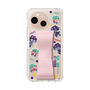 スリムプロテクションケース - STAND & RING RIBBON Sakura Pink［ キャンディーカリエス - ステッカー ］