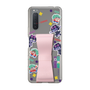 スリムプロテクションケース - STAND & RING RIBBON Sakura Pink［ キャンディーカリエス - ステッカー ］