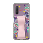 スリムプロテクションケース - STAND & RING RIBBON Sakura Pink［ キャンディーカリエス - ステッカー ］