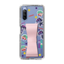 スリムプロテクションケース - STAND & RING RIBBON Sakura Pink［ キャンディーカリエス - ステッカー ］