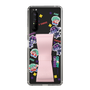 スリムプロテクションケース - STAND & RING RIBBON Sakura Pink［ キャンディーカリエス - ステッカー ］