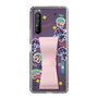 スリムプロテクションケース - STAND & RING RIBBON Sakura Pink［ キャンディーカリエス - ステッカー ］