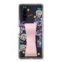スリムプロテクションケース - STAND & RING RIBBON Sakura Pink［ キャンディーカリエス - ステッカー ］