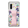 スリムプロテクションケース - STAND & RING RIBBON Sakura Pink［ キャンディーカリエス - ステッカー ］