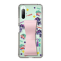 スリムプロテクションケース - STAND & RING RIBBON Sakura Pink［ キャンディーカリエス - ステッカー ］