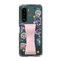 スリムプロテクションケース - STAND & RING RIBBON Sakura Pink［ キャンディーカリエス - ステッカー ］