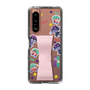 スリムプロテクションケース - STAND & RING RIBBON Sakura Pink［ キャンディーカリエス - ステッカー ］
