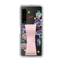 スリムプロテクションケース - STAND & RING RIBBON Sakura Pink［ キャンディーカリエス - ステッカー ］