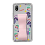 スリムプロテクションケース - STAND & RING RIBBON Sakura Pink［ キャンディーカリエス - ステッカー ］