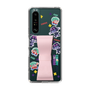 スリムプロテクションケース - STAND & RING RIBBON Sakura Pink［ キャンディーカリエス - ステッカー ］