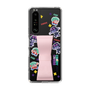 スリムプロテクションケース - STAND & RING RIBBON Sakura Pink［ キャンディーカリエス - ステッカー ］