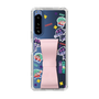 スリムプロテクションケース - STAND & RING RIBBON Sakura Pink［ キャンディーカリエス - ステッカー ］
